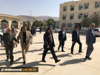 بازدید نمایندگان و روئسای محترم از دانشکده فنی ممسنی