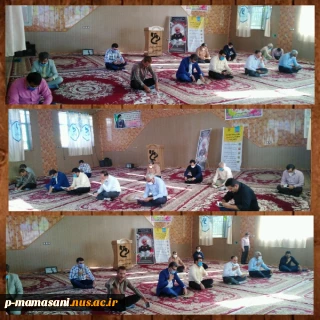 برگزاری مراسم سینه زنی و زیارت عاشورا به مناسبت فرارسیدن اربعین حسینی