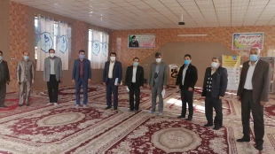 برگزاری زنگ انقلاب در دانشکده فنی ممسنی باحضور رئیس وکارکنان 5