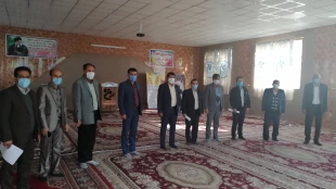 برگزاری زنگ انقلاب در دانشکده فنی ممسنی باحضور رئیس وکارکنان 6