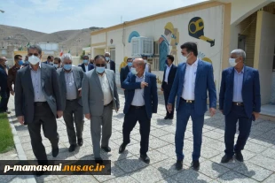 حضور معاونت محترم مالی واداری دانشگاه فنی وحرفه ای کشور درممسنی 5