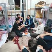 نشست صمیمی ریاست و حراست دانشکده با دانشجویان عزیز خوابگاهی 3