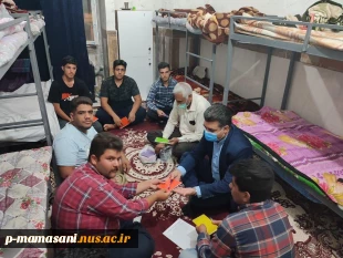 نشست صمیمی ریاست و حراست دانشکده با دانشجویان عزیز خوابگاهی 4