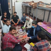 نشست صمیمی ریاست و حراست دانشکده با دانشجویان عزیز خوابگاهی 5