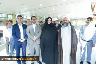 حضور ریاست و کارکنان دانشکده در غبارروبی قبور مطهر شهدا 2