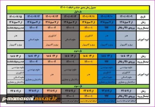 حذف و اضافه نیمسال مهر 1401
