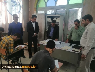 بازدید مهندس کیان اصل  نماینده محترم هیات نظارت و ارزیابی دانشگاه فنی و حرفه ای از آموزشکده فنی و حرفه ای ممسنی 3