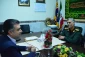 دیدار رئیس دانشکده فنی ممسنی بافرمانده سپاه