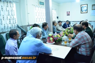 دیدار رئیس دانشکده فنی ممسنی بافرمانده سپاه 3