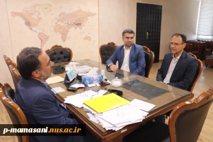 بازدید رئیس دانشگاه فنی وحرفه ای استان فارس  از آموزشکده فنی ممسنی 2