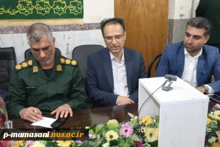 بازدید رئیس دانشگاه فنی وحرفه ای استان فارس  از آموزشکده فنی ممسنی 4