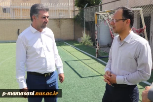 بازدید رئیس دانشگاه فنی وحرفه ای استان فارس  از آموزشکده فنی ممسنی 8
