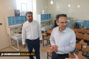 بازدید رئیس دانشگاه فنی وحرفه ای استان فارس  از آموزشکده فنی ممسنی 10