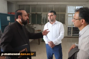 بازدید دکتر اعتصامیان از آموزشکده فنی ممسنی 6