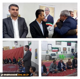 دیدار صمیمی دانشگاهیان ممسنی با دکترامیدنصیبی منتخب مردم ممسنی و رستم در مجلس دوازدهم