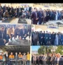 شرکت درغباررویی گلزار شهدا به مناسبت آغاز دهه فجر